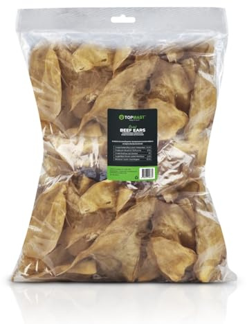 Topmast Beef ears Small Dried - 100 pieces