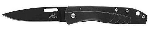 Gerber Unisex - Adult STL 2.5 Folding Pocket Knife Black One Size