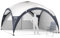Trail Dome Gazebo with Sides, Portable Steel Pole Shelter, Outdoor Event Camping Garden, 4 Walls, 2 with Doors & Windows, UPF50+ Sun Protection, 4000mm Waterproof, Vent, Bag (4.5m x 4.5m x 2.25m)