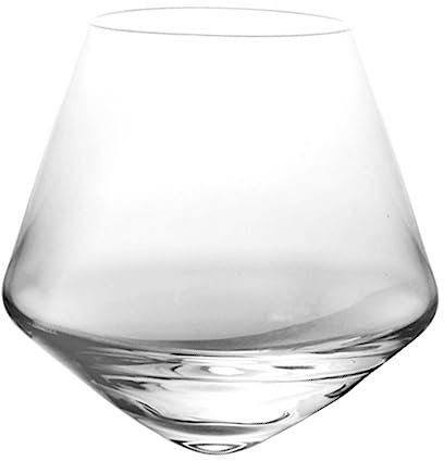 Healifty Verre Whisky Crystal Verre Tumbler Coupe Shaker Pour Cocktails Vodka Et Vin Design Unique Anti-basculement Léger Et Portable