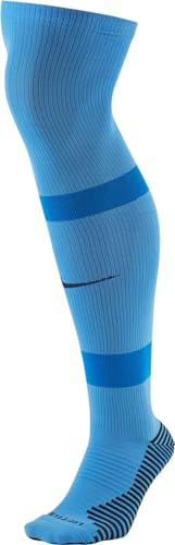 Nike Unisex U Nk Matchfit Knee High - Team 20 Socks, University Blue / Italy Blue (Midnight Navy), XL EU