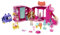 ENCHANTIMALS Glam Party, Puppe und Zubehör, Modewagen-Spielset, Puppe und bester Tierfreund, Wagen, Anhänger und vieles mehr, Geschenkideen für Kinder, HPB34