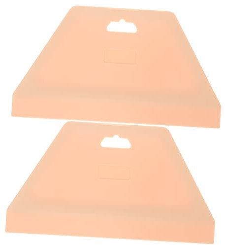 Angoily 2pezzi Strumento Per Applicazione Da Parati Raschietto Plastica Per Finitura Professionale Utensile Per Rimuovere Bolle e Lisciare Pareti Kit Per Installazione Da Parati e