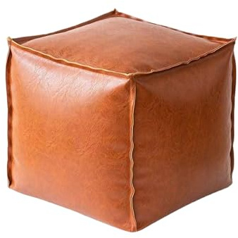Repose-pieds de rangement - Siège souple - Pliable - Coffre à jouets - Banc de chambre polyvalent pour le lieu de travail - Pouf confortable - Solution d'assise compacte - Assemblage facile - 40 cm