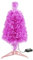 Christmas Concepts® 60cm (24'') Pink Fibre Optic Christmas Tree With Battery Operated LED Colour Changing Lights