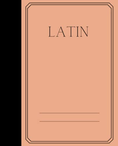 Latin Composition Notebook: Writer's Notebook for Schools, Teachers, Offices, Students, Language Learning Composition Book | 200 7.5x9.25 pages