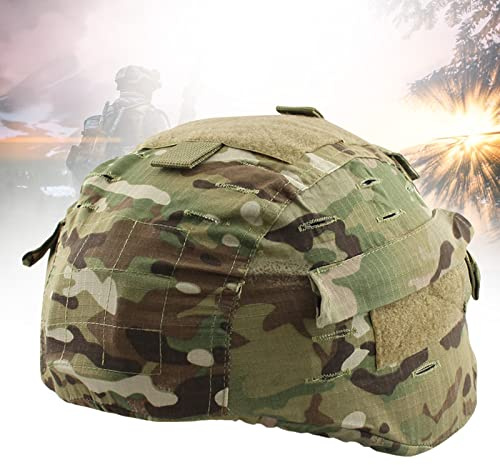 Funda táctica para casco militar Mich 2000, accesorio para casco de paintball para caza Cs Game (CP)