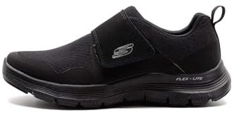 SKECHERS | Deportivas Skechers para hombre 894159-BBK zapatillas para caballero color negro con cierre de velcro
