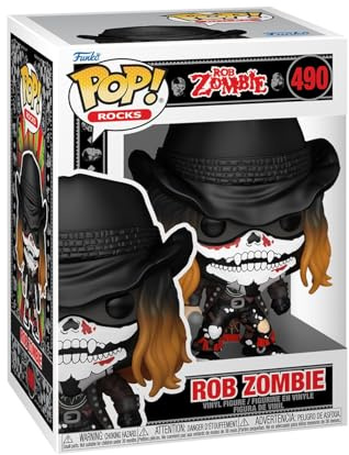 Funko Pop! Rocks: Rob Zombie With Bandana - Collectable Vinyl Figure - Gift Idea - Official Merchandise - Toys for Kids & Adults - Music Fans - Model Figure for Collectors and Display