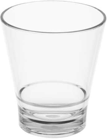 Olympia Kristallon - Bicchiere impilabile in policarbonato, 350 ml, confezione da 6