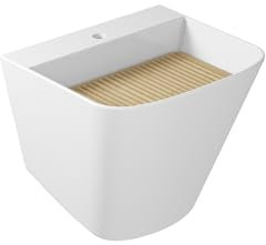 GALASSIA Lavabo/lavatoio cm.55 x 45 Meg11 Pro (asse in legno NON inclusa)