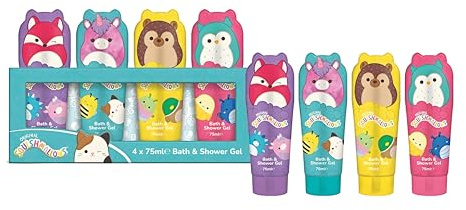 Squishmallows Bath & Shower Gel Set - Fun Characters