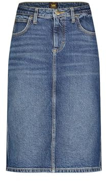 Lee Midi Skirt, Falda De Las Mujeres, Dark Glamour,