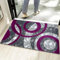 Trendy Realm Twilight Door Mat - Non-Slip Washable Doormat, Suitable for Indoor/Outdoor Use, Heavy Duty Dirt Trapper and Water Absorbent – (Purple, 50x80 cm)