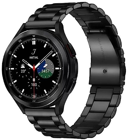 FOUUA Correa de Reloj Acero Inoxidable Metal Correa Pulsera de Metal 18mm 20mm 21mm 22mm 24mm con Liberación Rápida Correa inteligente Para Hombres y Mujeres