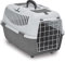Nomade Lux 3 Hundebox - Transportbox für kleine Hunde und Katzen - 60 x 40 x 38 cm - Kann bis zu 12 kg tragen. Robustes Polypropylen. Türen aus Metal