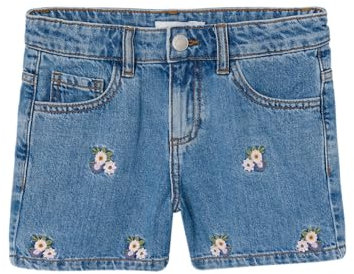 NAME IT Mädchen Nkfbella Reg Dnm Shorts 3674-be Noos, Medium Blue Denim, 152