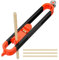Labmilon Jauge de Contour avec Serrure, Contour Gauge Duplicator avec 3 Crayons, Outil de Traçage de Contour Précis, Duplicateur de Forme Irrégulière, Règlede Profil de Mesure pour Travail du Bois