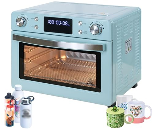 30 L Sublimeringsugn, 1400 W Varmluftsugn Med Digital Display