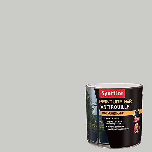 Syntilor - Peinture Fer Ultra Protect Gris Clair Satiné RAL 7035 1,5L