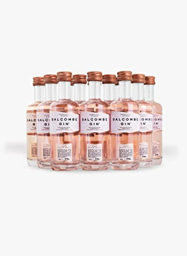 Salcombe Gin 'Rose Sainte Marie' Miniature Pack, 12 x 5cl