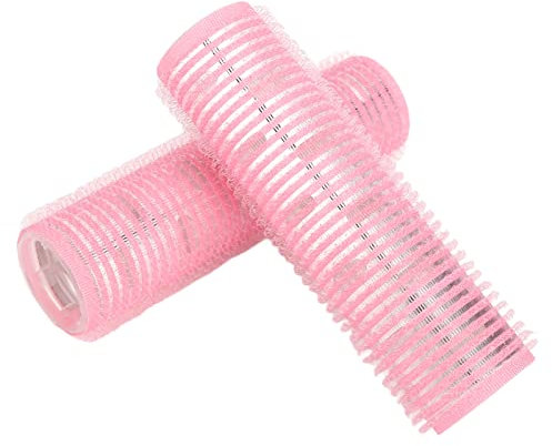 Lot de 6 Bigoudis pour Femmes Filles, Bigoudis Thermiques en Feuille D'aluminium, Outils de Coiffure Durables avec Design Auto-adhésif pour Salon à Domicile, Idéal avec Sèche-cheveux.