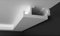 PROVISTON | Lichtleiste | Indirekte Beleuchtung | Zierleiste | 195 x 80 x 1150 mm | XPS | Weiß | Hochwertig | Stuckleiste | Modern | Robust | Langlebig | Stoßfest | 11.5 Meter
