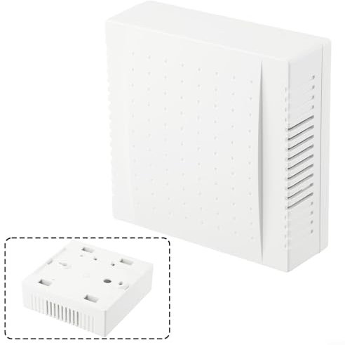 Pannello campanello per porta 220V, Pannello campanello per porta Din Don, Materiale PC ignifugo, Campanello per porta interna per casa ufficio hotel ville