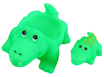 FOYTOKI 2 pièces Jouets de Bain Garçon Fille Animaux Flottants Garçon Fille Jouets Natation Amusants pour Piscine et