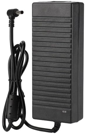 Haofy Adaptateur Secteur Chargeur Secteur, Matériau ABS, Protection Contre Les Surtensions, Alimentation 12 V 10 A pour l'électronique