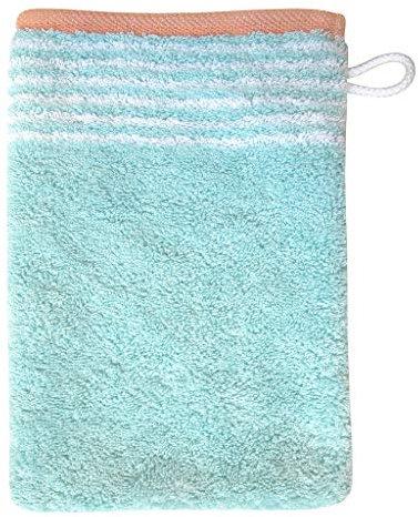 Dyckhoff Kinderwaschhandschuh 'Friends' 16 x 21 cm Mint - Blau