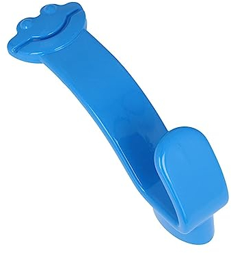 MS Beschläge Garderobenhaken (1.Stk) Kinder-Kleiderhaken Frosch Blau Kunststoff Kinderzimmer Kleiderhacken verspielter Kleiderhacken Frog