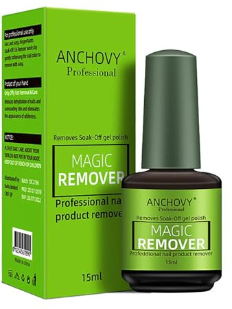 15ml Gel Nail Polish Remover Magic Gel Polish Remover Quickly Remover Nail Polish Remove Gel Polish No Need For Foil,Soaking, Or Wrapping