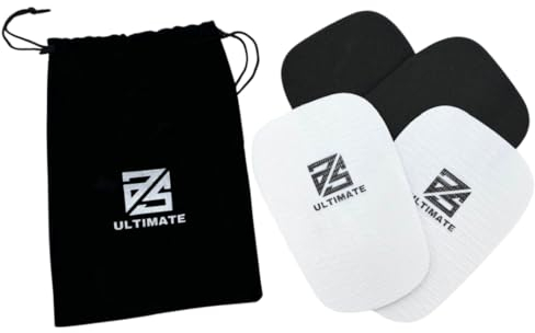 as ULTIMATE Schienbeinschoner Anpassbar für Erwachsene & Kinder, Damen & Herren Fußball, Fussball - Football, Shin Guards, Shin Pads, extra klein, dünn, Mini mit Beutel Thermo Shinpads