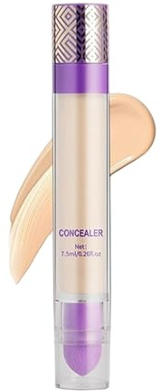 Correttore Stick - Correttore Copertura Completa Stick | Trucco viso a lunga tenuta con finitura cremosa, 7,5 ml per la zona sotto gli occhi, Illuminante sotto gli occhi, per imperfez