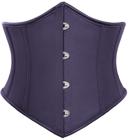 SCARLET DARKNESS Corset à lacets pour femme - Style steampunk