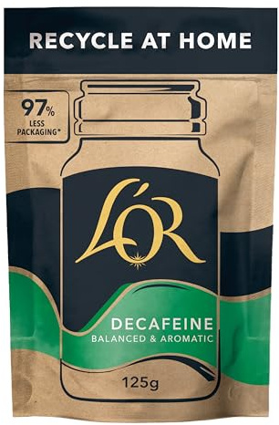 L’OR Decaf Instant Coffee Refill 125G