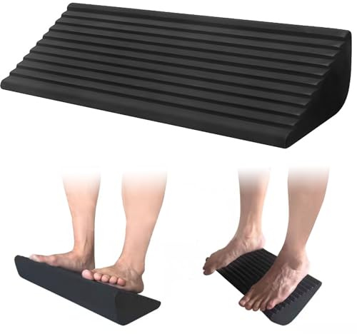 Allungatore per polpaccio, 43,5 cm, Slant Board for Calf Stretching, antiscivolo Squat Wedge, Squat Keil, Pedana inclinata, Balance Boards per allungare muscoli e fascie, squat e stacchi