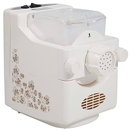 awolsrgiop Macchina per pasta elettrica da 180 W, può contenere fino a 500 g 55-60 giri/min, display a LED, 9 macchine per pasta elettrica Trafil, completamente automatica per fettuccine Penne e