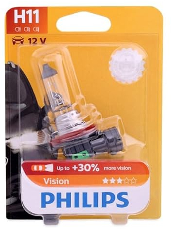PHILIPS H11 Glühlampe Fernscheinwerfer 55W Fernlicht Halogen Birne 12362PRB1
