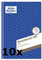 Avery Zweckform 305 Kassenbericht (A5, mikroperforiert, 50 Blatt) (10 Stück, weiß)