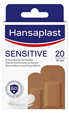 Hansaplast Sensitive Pflasterstrips hautton medium, 20 St