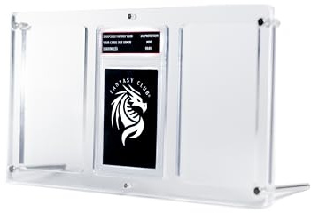 Cornice Acrilica 3x1 per Carte Graded – Protegge ed espone fino a 3 slab (PSA, CGC e altri) con design trasparente e protezione UV al +99% | Porta la tua collezione a un livello superiore.