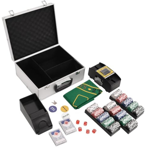 Générique Jeu de jetons de Poker 300 pcs 11,5 g,Jeux & Jouets,Jeux,Jetons & malettes de Poker,6.5 KG,80411