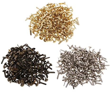 Perfeclan 600x Brads, 4.5mm Durchmesser, Musterklammern zur Dekoration