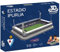 BANDAI 14924 3D-Puzzle Stadion Ipuru (Éibar), blau