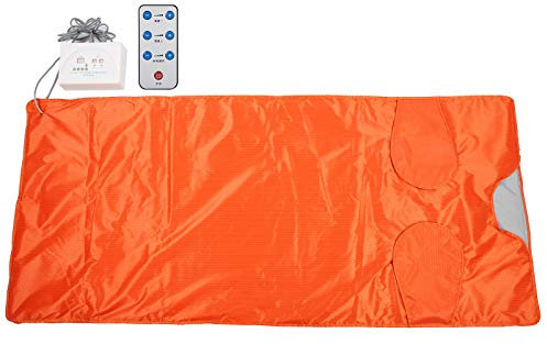 Manta de sauna de infrarrojos, manta de sauna de tela Oxford para desintoxicación, sauna de infrarrojos lejanos portátil con control remoto, manta de pérdida de peso para desintoxicación, relaja