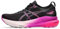 ASICS Damen Gel-Kayano 31 Sneaker, SCHWARZ/FETT Magenta, 38 EU