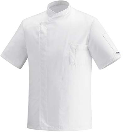 EGOCHEF Giacca cuoco Ottavio manica corta (l, bianco)