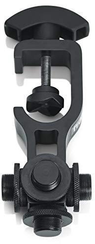 Gator Frameworks Soporte para pie de micrófono con capacidad para hasta 4 accesorios (GFW-MIC-MULTIMOUNT)